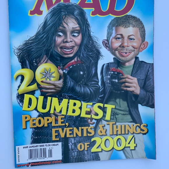 Janet Jackson Justin Timberlake Mad Magazine - Picture 2 of 2